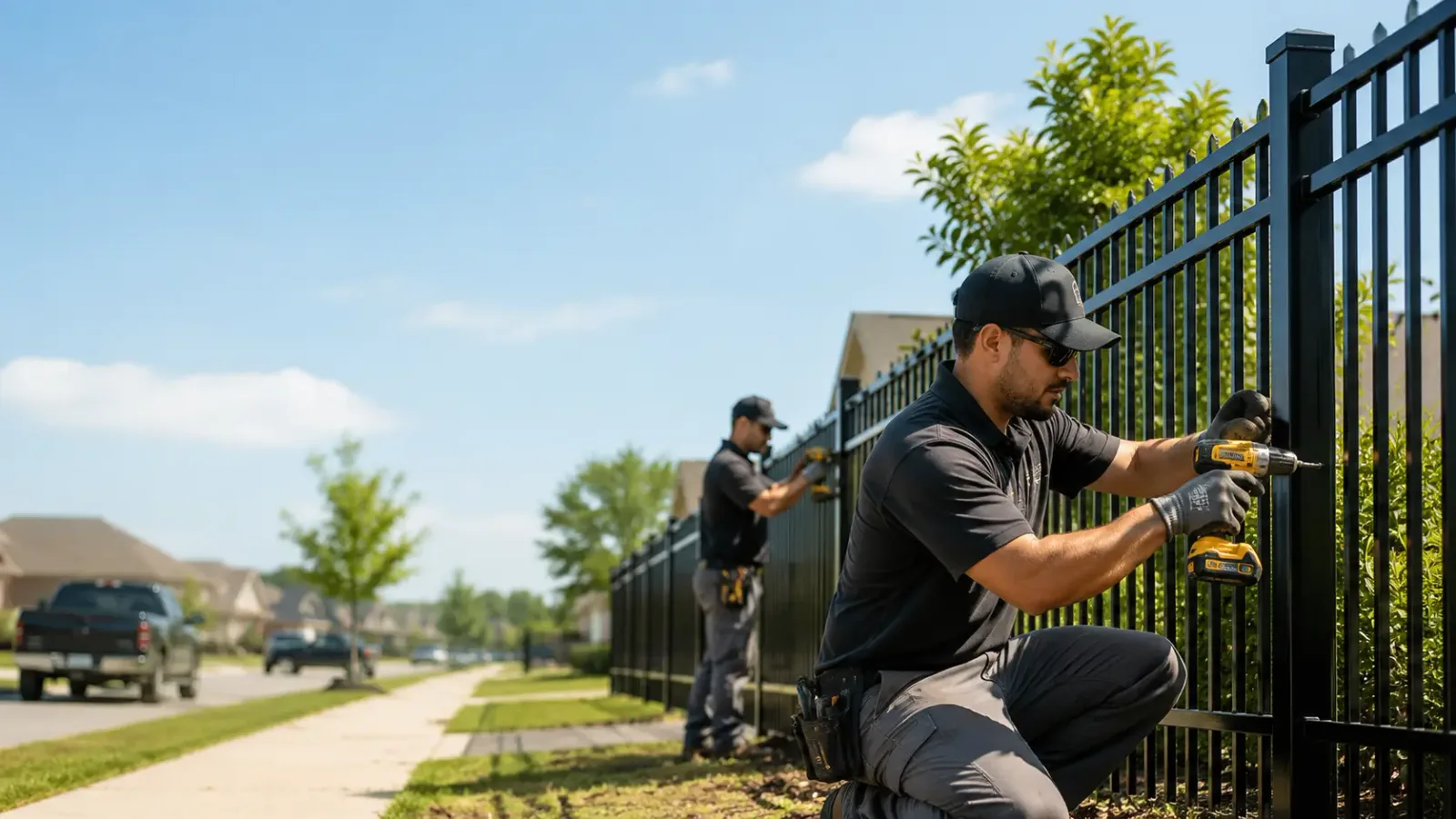Metal Fence Installation in Brunswick, GA